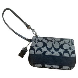 Coach Black Y2K Wristlet